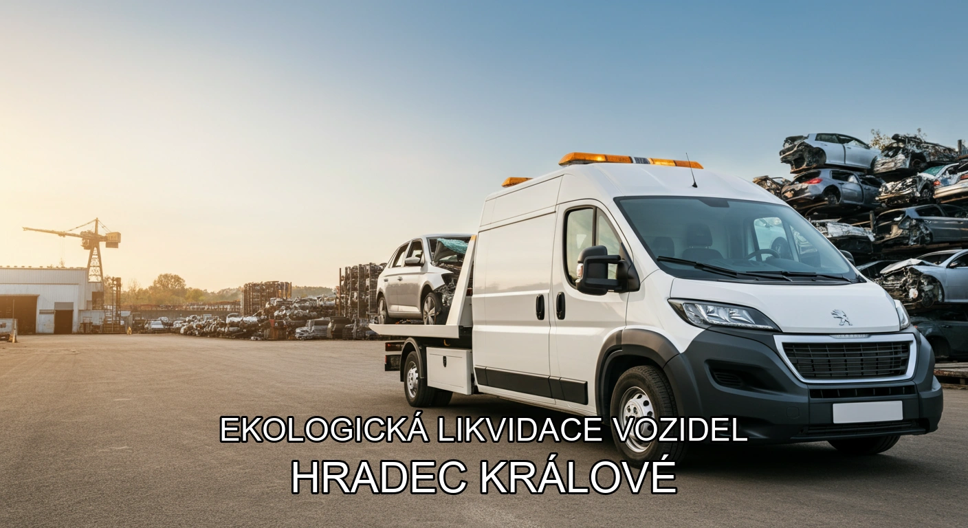 Ekologická likvidace vozidel Hradec Králové