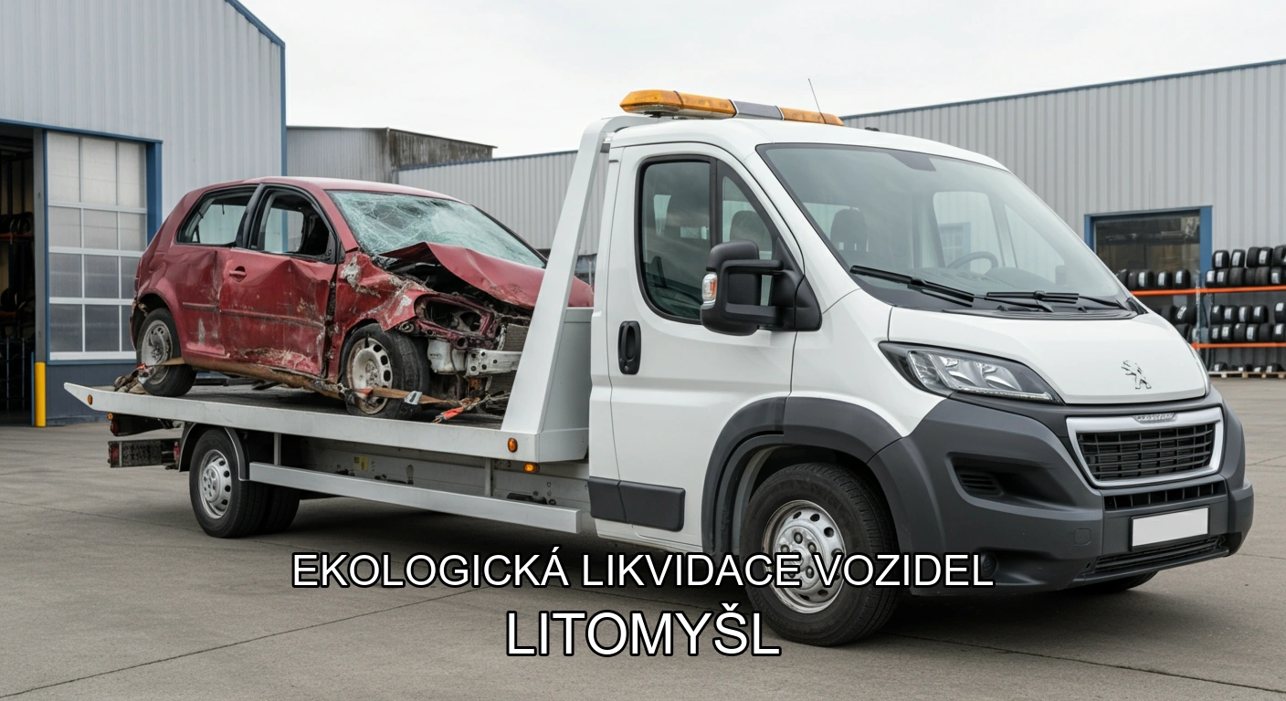 Ekologická likvidace vozidel Litomyšl