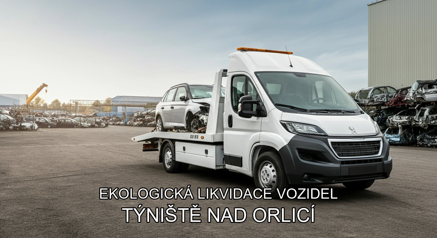 Ekologická likvidace vozidel Týniště nad Orlicí